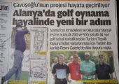 Dream of Having Golf Courses in Alanya is becoming real step by step…