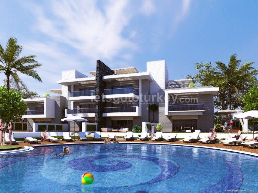 Luxury apartments close to beach in Sorgun